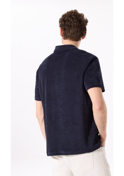 Düz Lacivert Erkek Polo T-Shirt F5SM-TST 2776 indirimleri