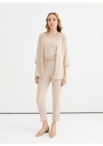 Standart Bej Kadın Ceket 25YSL1470