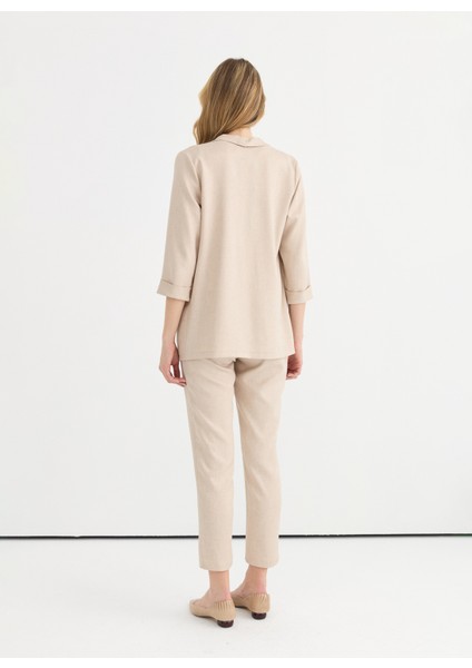 Standart Bej Kadın Ceket 25YSL1470
