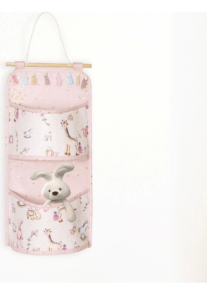 Baby 2 Cepli Düzenleyici Çok Amaçlı Organizer (Pembe)