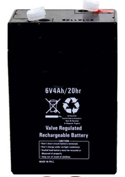 6V 4AH Bakımsız Kuru Akü - Güvenilir Güç Kaynağı fiyatları