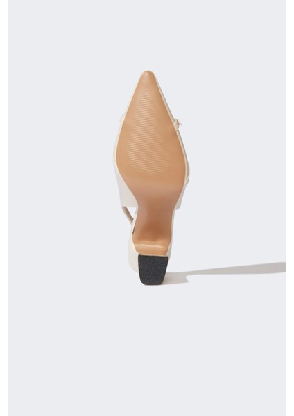 Kadın Yüksek Taban Suni Deri Topuklu Sandalet E2518AX25SM indirimleri