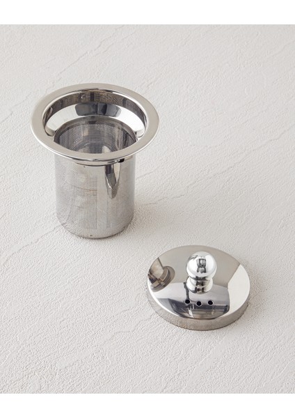 Odin Borosilikat Cam Çaydanlık 600-1200 ml Gri