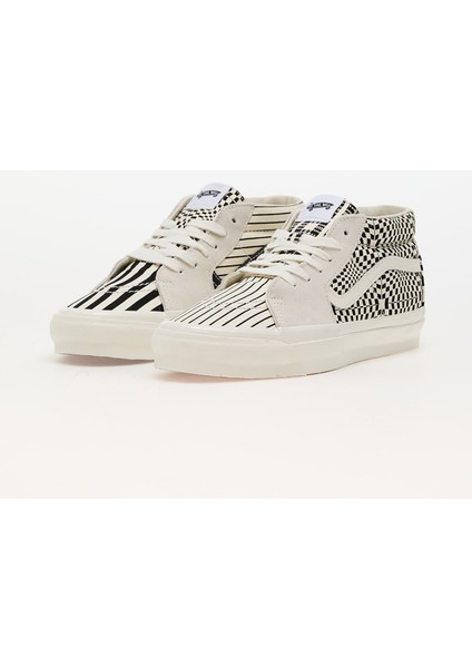 Sk8-Mid Reissue 83 Lx Pattern Clash Marshmallow Beyaz Sneaker