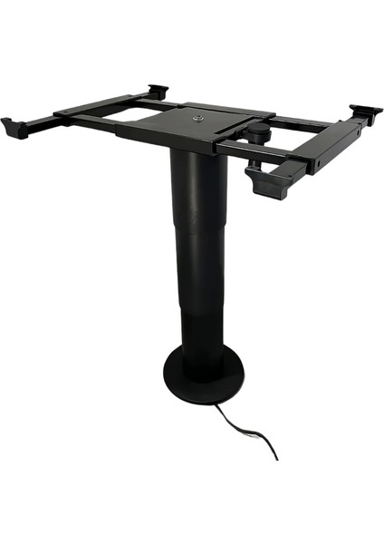 12V Uzaktan Kumandalı Elektrikli Teleskopik Karavan Masa Ayağı