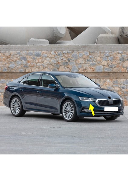 Skoda Octavia 4 2020-2024 Sağ Ön Far Yıkama Kapağı 5E3955110