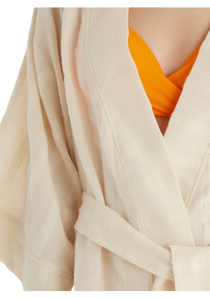 Kadın Kaftan 10725 - Krem