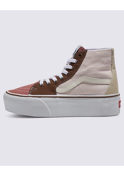 Kadın Pembe Sk8 Hi Tapered Stackform Earthy Blocking Multi Color Sneaker
