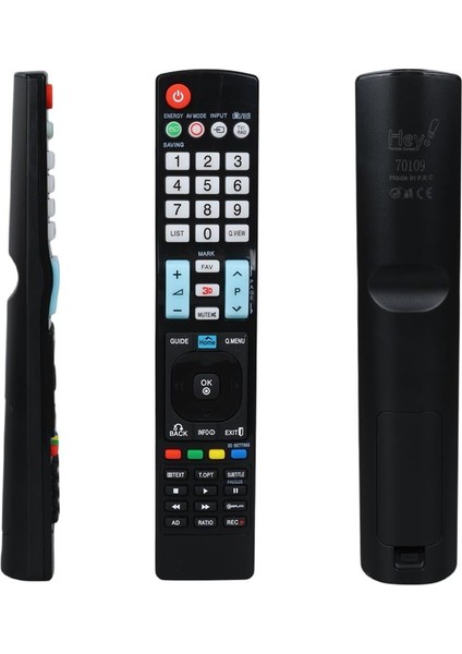 RM-L930 Küçük Kalıp Lg Guıde-Home-Q.menü Tuşlu LCD LED Tv Kumanda