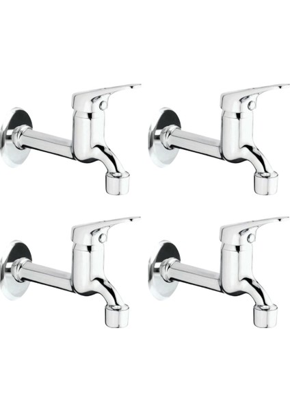 4lü Aç Kapa Mix Lavabo Musluk Wc Lavabo Uzun Musluk Perlatörlü