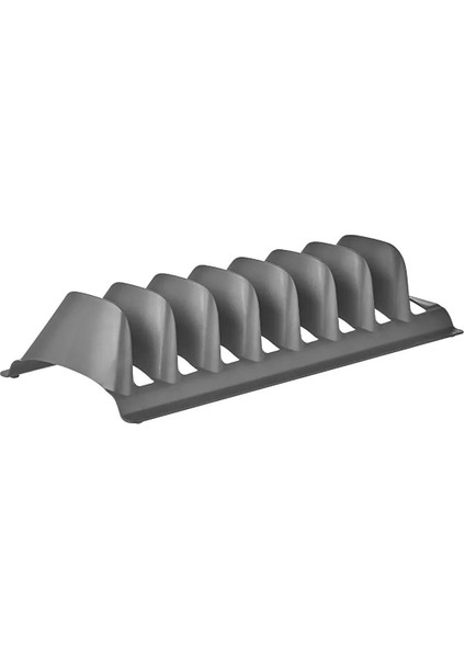 2 Adet 8 Bölmeli Tencere Kapak Rafı - Simple Tabaklık - Kapak Organizeri