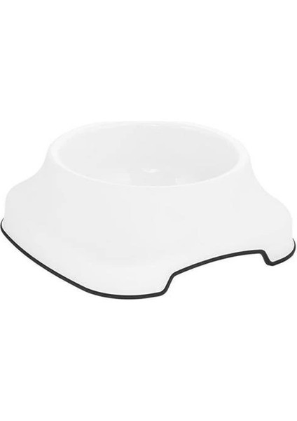 Silikon Kaydırmaz Taban Plastik Kedi ve Köpek Mama ve Su Kabı 2 L ( Lisinya )