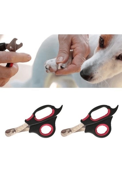 Büyük Irk Köpek Kedi Çelik Uçlu Evcil Hayvan Tırnak Makası Pati Bakım Aleti Ergonomik Kaymaz ( Lisinya ) indirimleri