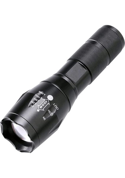 PM-14623 Pilli Zoomlu Flash Özellikli Power Ledli El Feneri ( Lisinya )