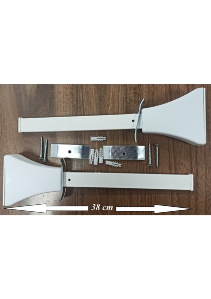 2 Adet Radyatör (Petek) Yere Montaj Ayağı 38 cm