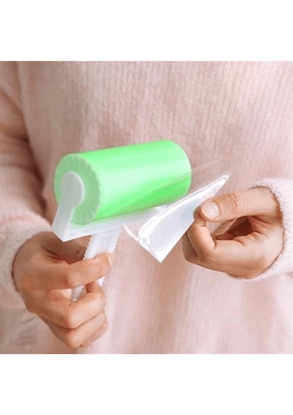 Yeni Nesil Yıkanabilir Pratik Tüy ve Toz Toplama Rulosu Aparatı ( Lisinya ) fırsatları