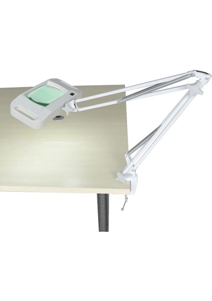 10X LED Akrobat Büyüteç 2X15W 170X113 mm 10 Diopter Mercek LT86G - Lisinya