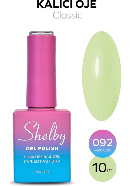 10 ml A092 Kalıcı Oje