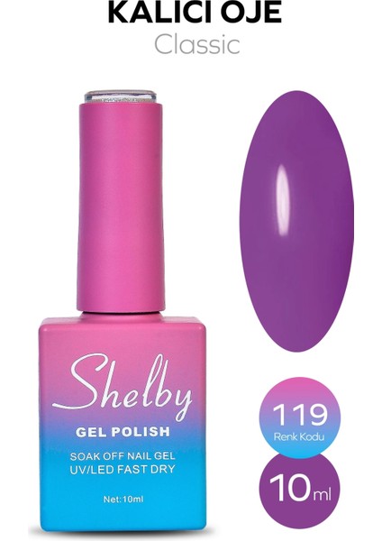 10 ml A119 Kalıcı Oje