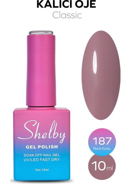10 ml A187 Kalıcı Oje
