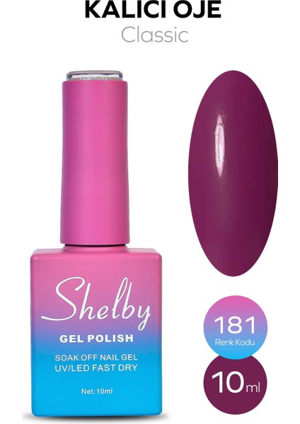 10 ml A181 Kalıcı Oje