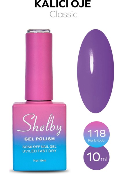 10 ml A118 Kalıcı Oje