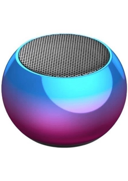 Portatif Taşınabilir Bass Ses Topu Bombası Mini Kablosuz Wireless Bluetooth Hoparlör Speaker ( Lisinya )