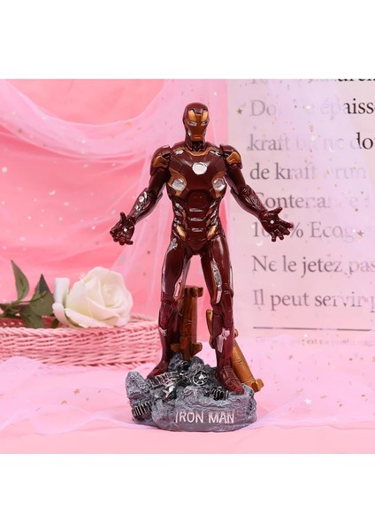 Iron Man Tony Stark Avengers Koleksiyon Karakter Figür Biblo Dekoratif & Özel Hediyelik Ürün Mdl A