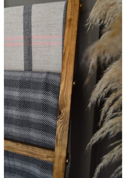 Dekoratif Merdiven 150 cm x 40 cm Kahverengi Tasarım Ev Dekor