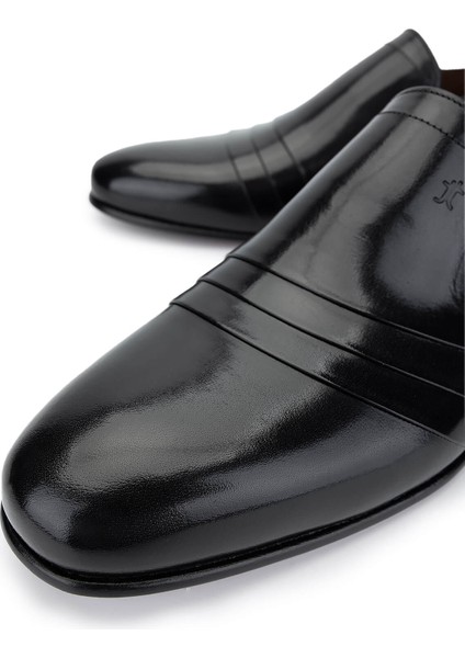 Erkek Deri Siyah Klasik Ayakkabı 342 9073 Erk Ayk Y25 Sıyah Bfl modelleri