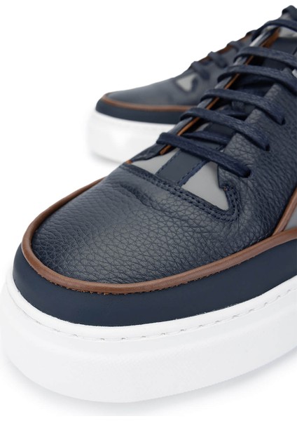 Erkek Deri Lacivert Sneakers & Spor Ayakkabı 1092 202501 Erk Ayk Y25 Lacı Mt/byz Fltr/grı modelleri