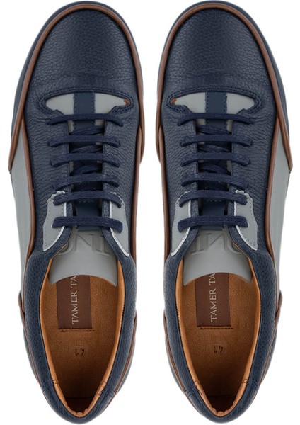 Erkek Deri Lacivert Sneakers & Spor Ayakkabı 1092 202501 Erk Ayk Y25 Lacı Mt/byz Fltr/grı indirimleri
