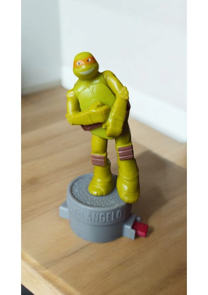 Vintage Ninja Tırtless Mıchelangelo Orijinal Figür 13 cm