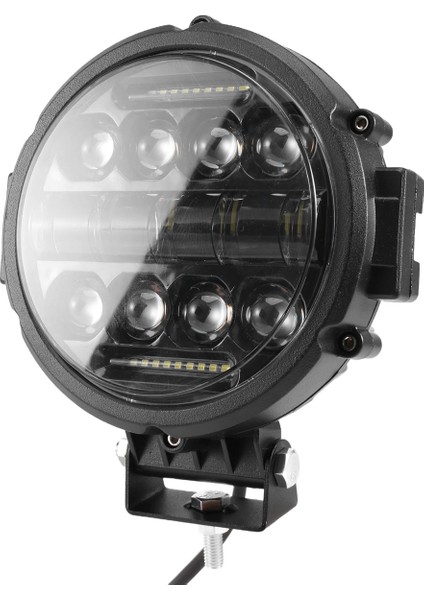 Yuvarlak LED Çalışma Işığı, 60W Taşkın Noktası Combo Işın LED Işık Gündüz Çalışan Işık Off Road Sürüş Işıkları Kamyon Suv Için (Yurt Dışından)