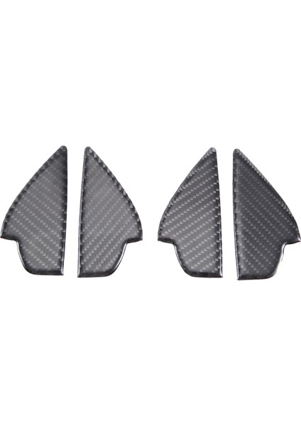 Karbon Fiber Iç Kapı Kolu Kase Paneli Kapak Trim Için Mazda 2 3 6 Demio Cx-3 Cx-5 Cx-7 Cx-9 Mx5 2017 2018 2019 (Yurt Dışından)
