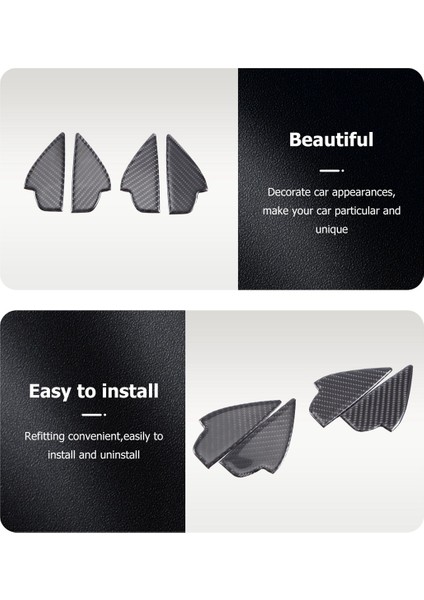 Karbon Fiber Iç Kapı Kolu Kase Paneli Kapak Trim Için Mazda 2 3 6 Demio Cx-3 Cx-5 Cx-7 Cx-9 Mx5 2017 2018 2019 (Yurt Dışından) fiyatları