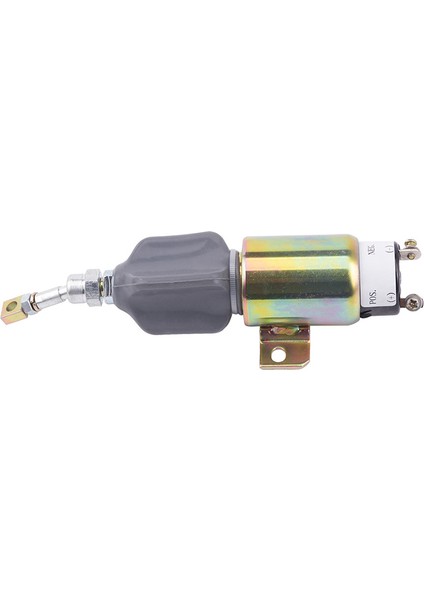 24V Jeneratör Seti Durdurma Solenoidi Varsayılan Park Solenoid Valfı (Yurt Dışından)