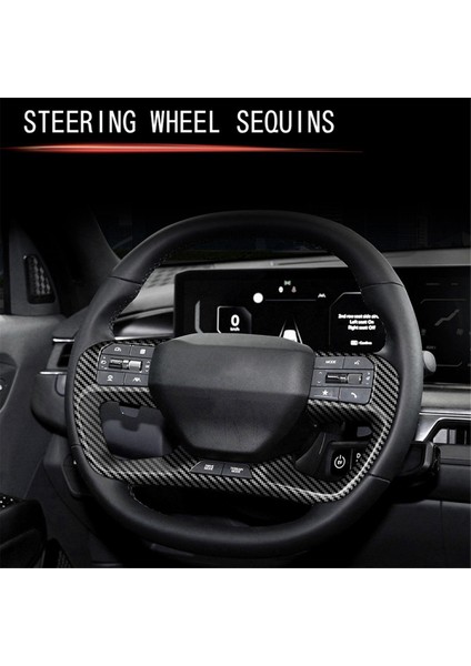 Araba Direksiyon Ayar Kapağı Etiket Kia Ev9 2023 2024 Direksiyon Düğmesi Trim Iç Aksesuarları (Yurt Dışından) fiyatları