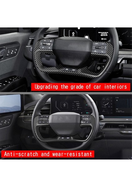 Araba Direksiyon Ayar Kapağı Etiket Kia Ev9 2023 2024 Direksiyon Düğmesi Trim Iç Aksesuarları (Yurt Dışından) fırsatları