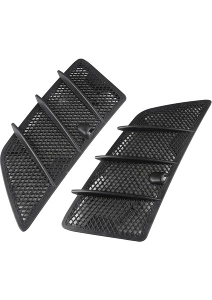 2 Adet Araba Ön Kaput Hava Firar Izgara Kapağı Hava Akış Emme Davlumbazları Mercedes Benz Için W164 Ml/gl Sınıfı 2008-2011 (Yurt Dışından)