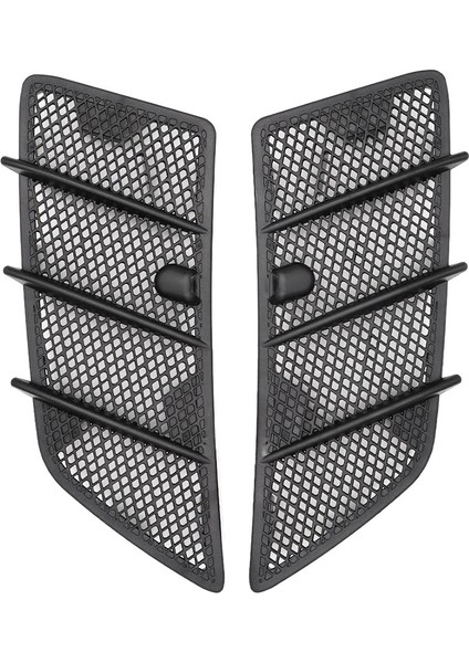 2 Adet Araba Ön Kaput Hava Firar Izgara Kapağı Hava Akış Emme Davlumbazları Mercedes Benz Için W164 Ml/gl Sınıfı 2008-2011 (Yurt Dışından) fırsatları