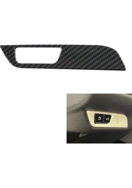 Araba Far Ayar Anahtarı Sol Merkezi Kontrol Far Kontrol Düğmesi Dekoratif Çerçeve Lexus Nx 260 2022 Için (Yurt Dışından)