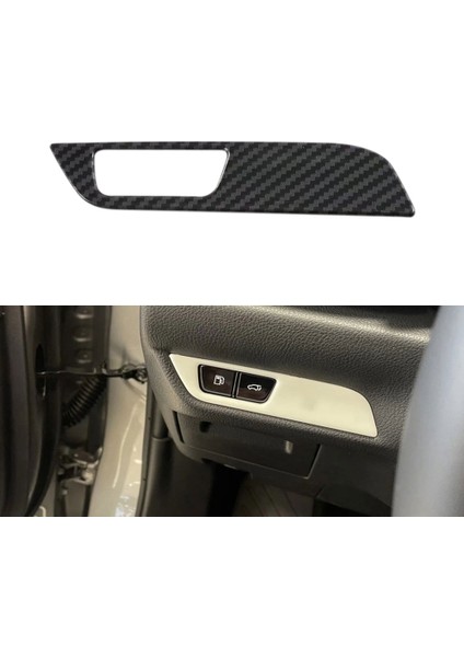 Araba Far Ayar Anahtarı Sol Merkezi Kontrol Far Kontrol Düğmesi Dekoratif Çerçeve Lexus Nx 260 2022 Için (Yurt Dışından)