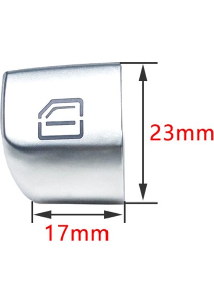 Araba Sol Sürücü Kapı Pencere Anahtarı Tamir Düğme Kapağı 2059056811 Mercedes-Benz C-Class W205 Glc W253 2015-2021 No.1 (Yurt Dışından)