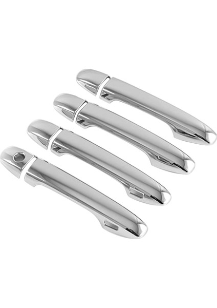 Subaru Outback Legacy 2020 2021 Için Araba Kapı Kulp Kılıfı Trim Dekor Aksesuarları Akıllı Anahtar Deliği, Gümüş 4 Adet (Yurt Dışından)