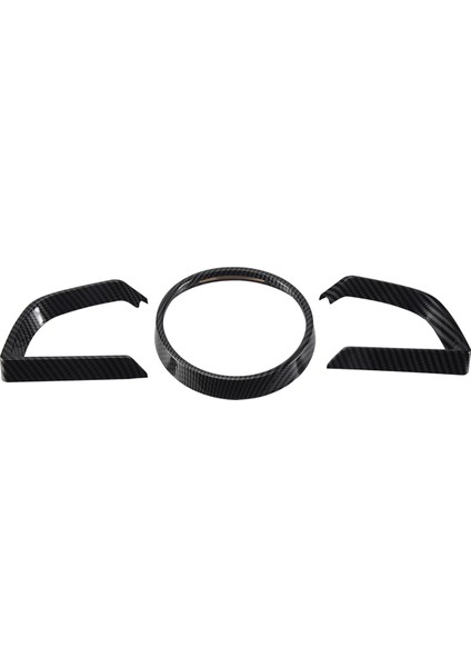 Mazda 3 Axela 2014-2018 Için Karbon Fiber Dashboard Iç Enstrüman Çerçeve Kapak Trim (Yurt Dışından) modelleri