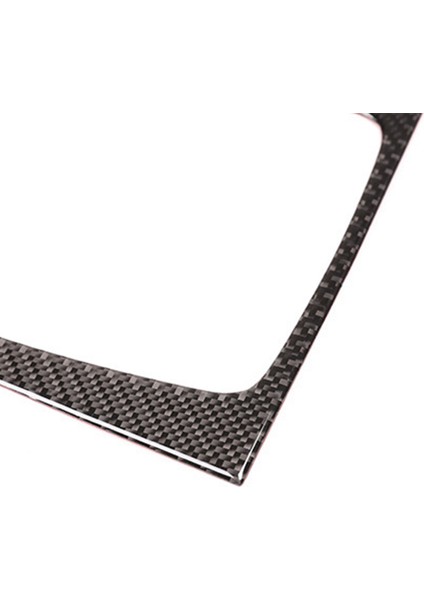 Araba Karbon Fiber Vites Dekorasyon Çerçeve Etiket Mercedes Benz C Sınıfı Için W204 C180 C200 C260 2007-2013 (Yurt Dışından)