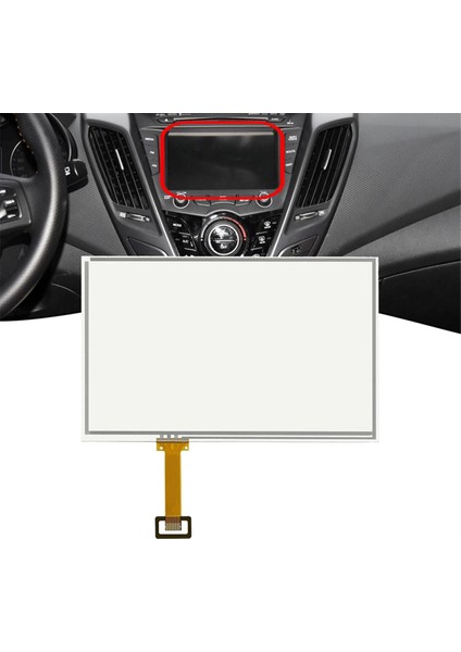 Yeni 7 Inç Dokunmatik Ekran Paneli 4 Pin Yedek Sayısallaştırıcı Hyundai Sonata LB070WV7 LCD Dokunmatik Ekran (Yurt Dışından) fiyatları