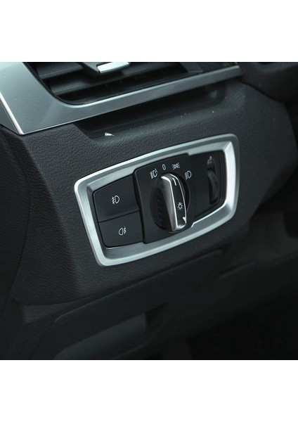 X1 F48 2016-2018,X2 F47 2018 Araba Aksesuarları Iç Dekorasyon Abs Mat Far Anahtarı Düğme Kapağı Trim (Yurt Dışından) fiyatları