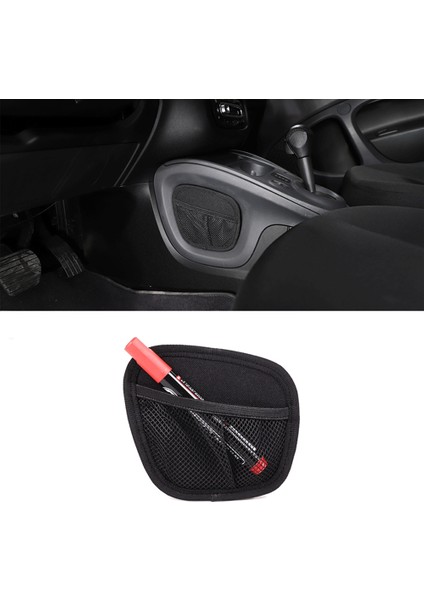 Mercedes Benz Smart Fortwo Forfour 453 Için Araba Merkezi Kontrol Yan Saklama Çantası Net Ipli Çanta Örgü Yama Cep (Yurt Dışından) fiyatları